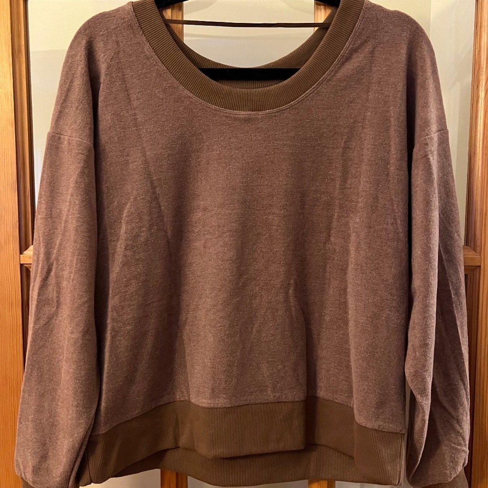 Joe Fresh Brown Sweatshirt M